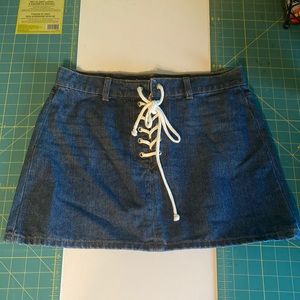 Cute going out jean skirt